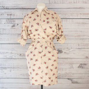 Floral Cotton Shirtdress